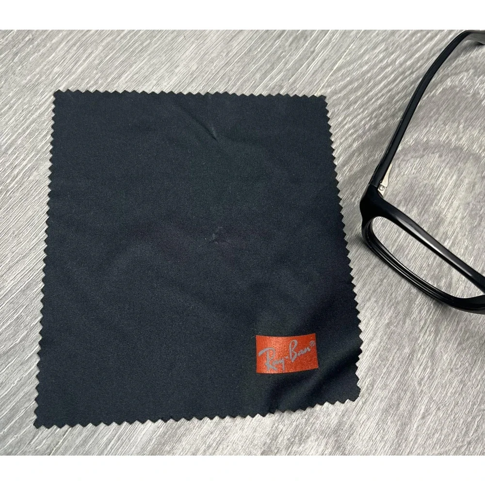Ray-Ban RB 5268 5119 Rectangular Unisex Eyeglass Frames 52-17 135 Black‎ Cloth
